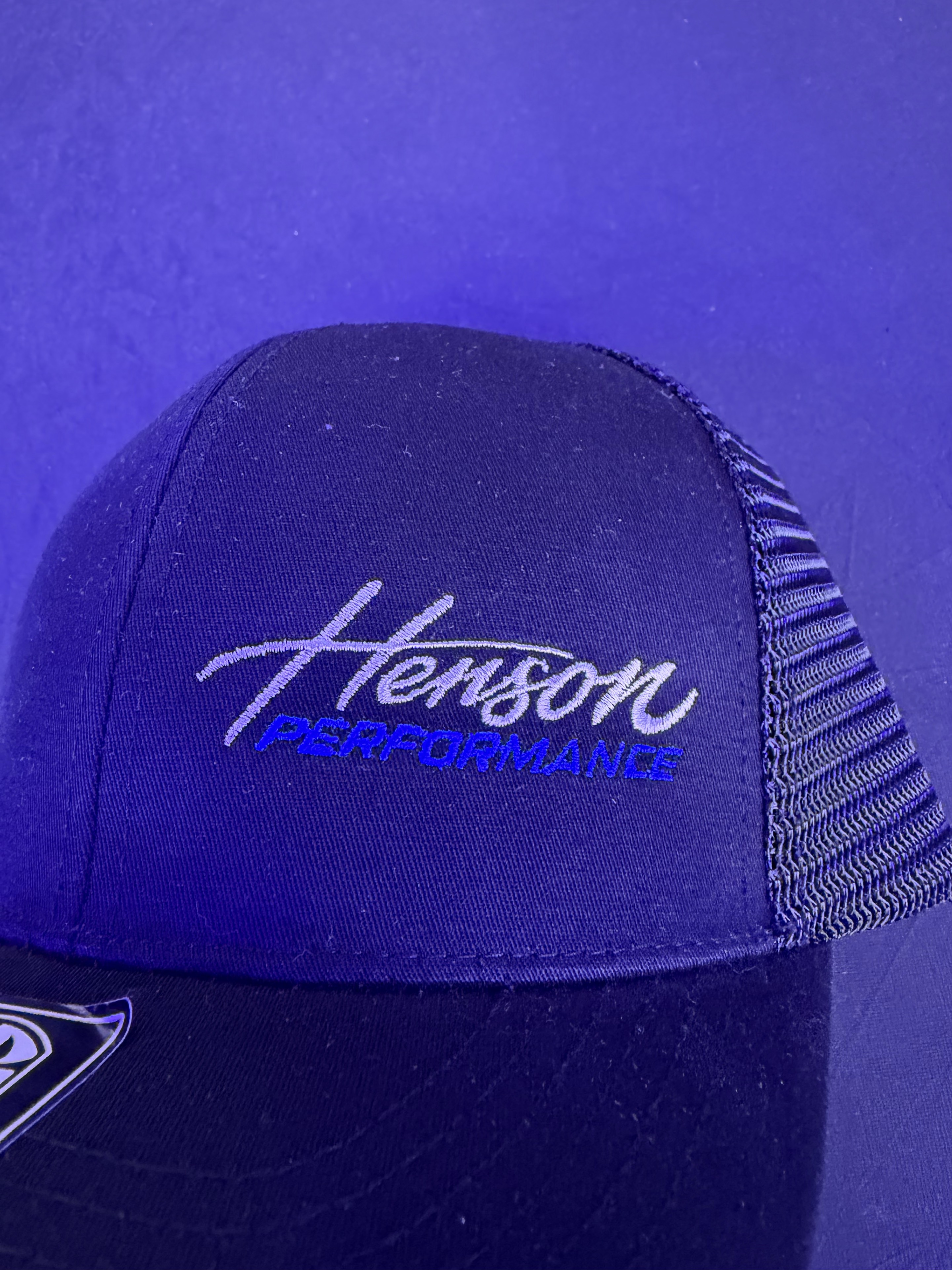Henson embroidered script cap